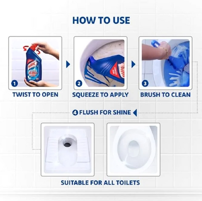 Harpic Power Plus Disinfectant Toilet Cleaner, 250 ml