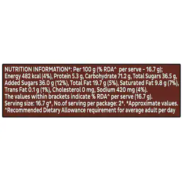 Cadbury Oreo Choco Cream Biscuit 41.75 g