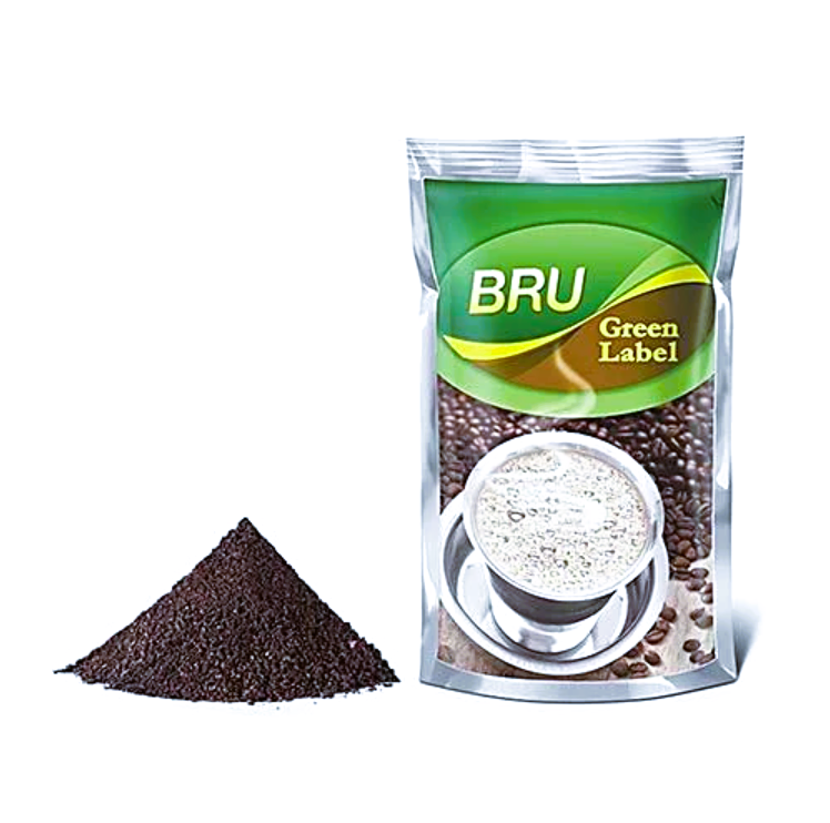 BRU Filter Coffee - Green Label, 500 g