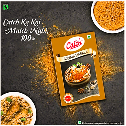 Catch Biryani Masala - Enhances Flavour, 50 g Carton