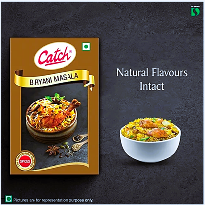Catch Biryani Masala - Enhances Flavour, 50 g Carton