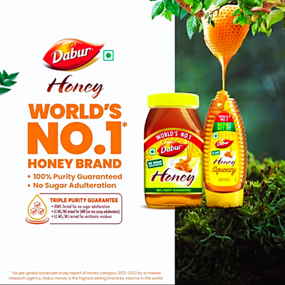 Dabur 100% Pure Honey - Worlds No.1 Honey Brand, 1.400 kg
