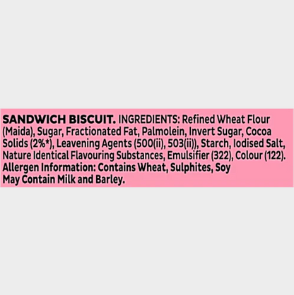 Cadbury Oreo Strawberry Creme Flavoured Chocolatey Sandwich Biscuits, 41.75 g