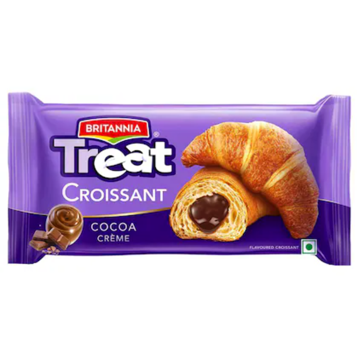 Britannia Treat Cocoa Creme Croissant 45 g