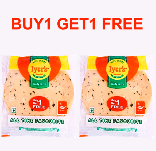 Iyer's Punjabi Masala Papad 200 g (Buy 1 Get 1 Free)