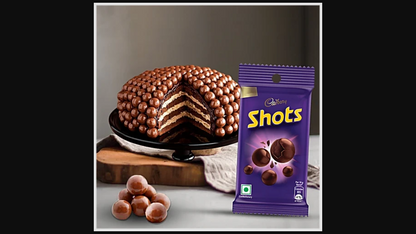 Cadbury Dairy Milk Shots Chocolate Balls, 8 g