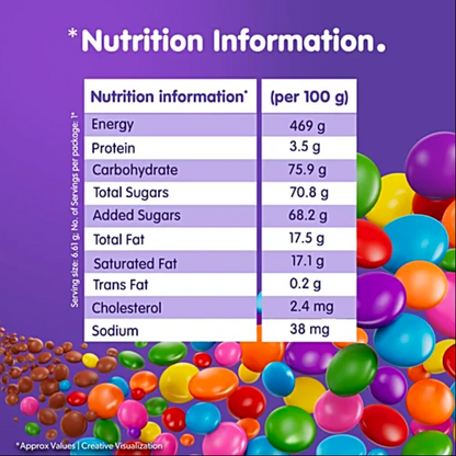 Cadbury Gems Chocolate 7.1 g Pouch