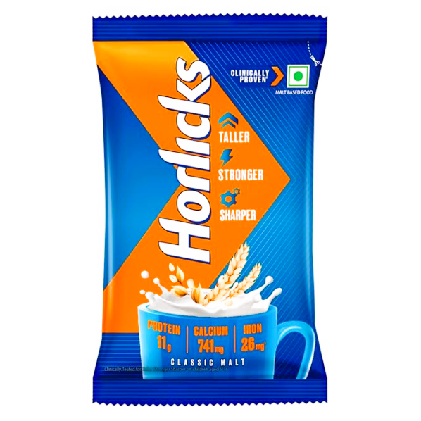 Horlicks Nutrition Drink, 200 g Pouch