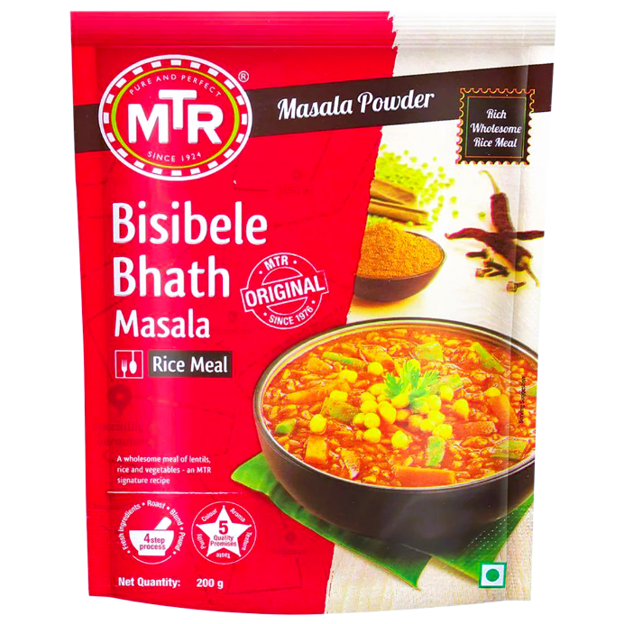 MTR Bisibele Bath Masala, 200 g Pouch