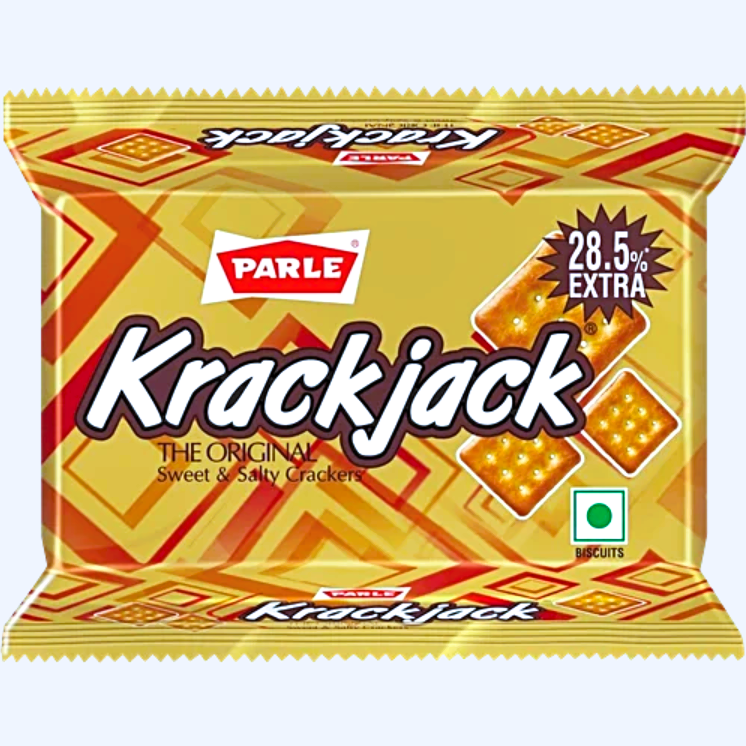 Parle KrackJack Original Sweet & Salty Cracker Biscuit, 56.7 g