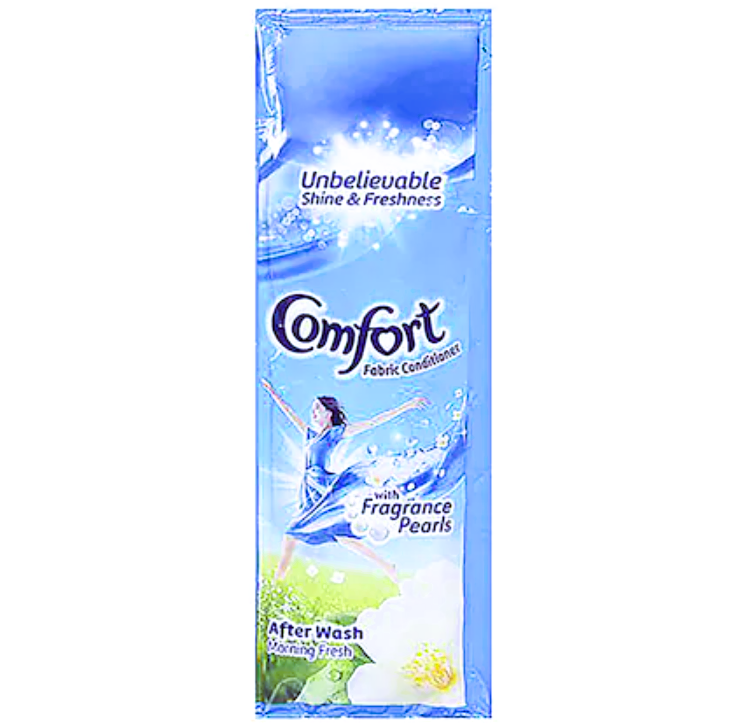 Comfort Morning Fresh After Wash Fabric Conditioner, 18 ml Sachet