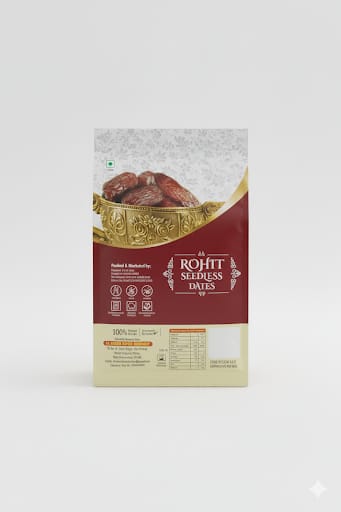 Rohit Seedless Dates 500 g