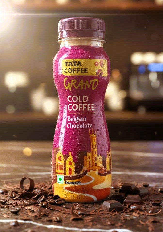 Tata Coffee Grand Belgian Chocolate Cold Coffee, 180 ml Pet