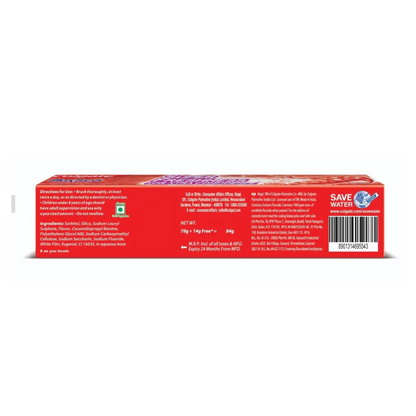 Colgate MaxFresh Toothpaste, Red Gel Tooth Paste with Menthol for Super Fresh Breath, 81g (Spicy Fresh)