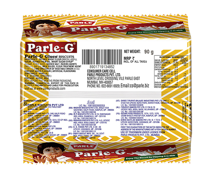 Parle-G Biscuits 90 g