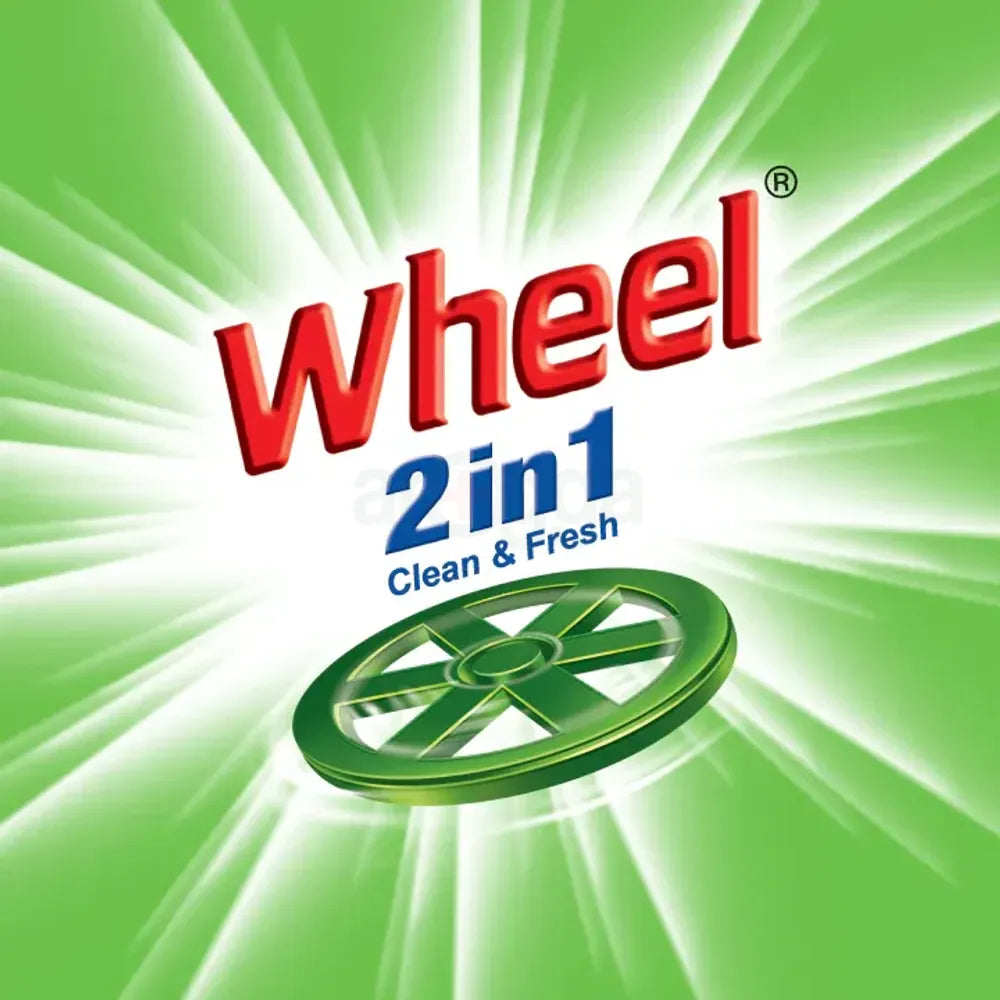 Wheel 2 in 1 Clean & Fresh Detergent Powder 500 g