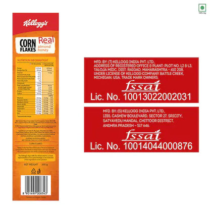 Kellogg's Corn Flakes With Real Almond & Honey, 300 g
