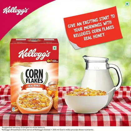 Kellogg's Corn Flakes - With Real Honey, 300 g