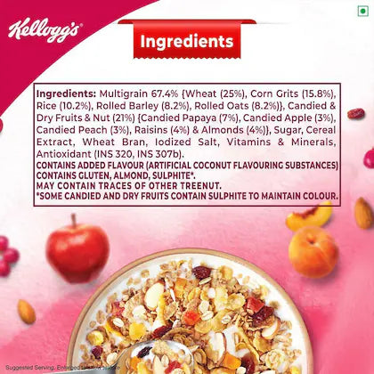 Kellogg's Muesli Fruit & Nut, 500 g Pouch