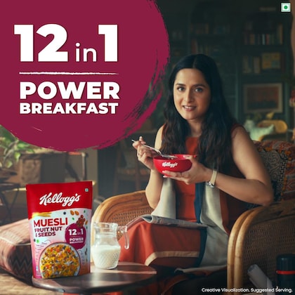 Kellogg's Muesli Fruit & Nut, 500 g Pouch