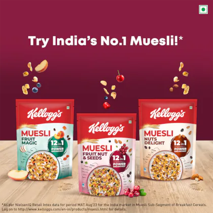 Kellogg's Muesli Fruit & Nut, 500 g Pouch