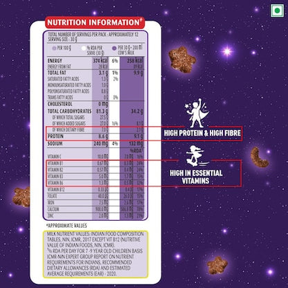 Kellogg's Multi Grain Chocos - Moons & Stars, 360 g