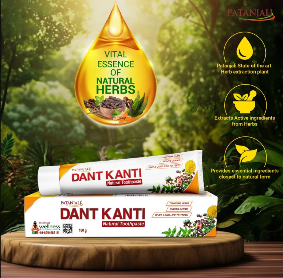 Patanjali Dant Kanti Natural Toothpaste 100 g