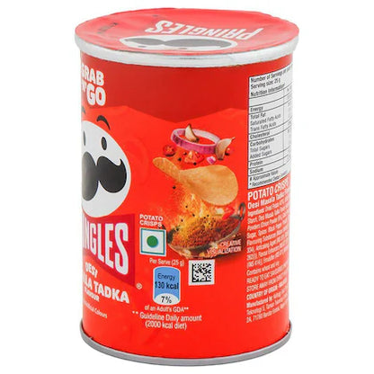 Pringles Desi Masala Tadka Flavour Potato Crisps, 40 g