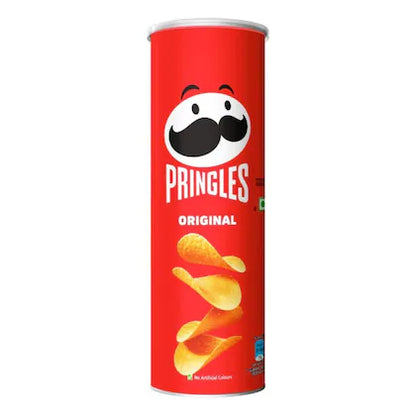 Pringles Original Potato Crisps, 107 g