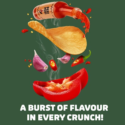 Pringles South African Style Peri Peri Potato Crisps, 102 g