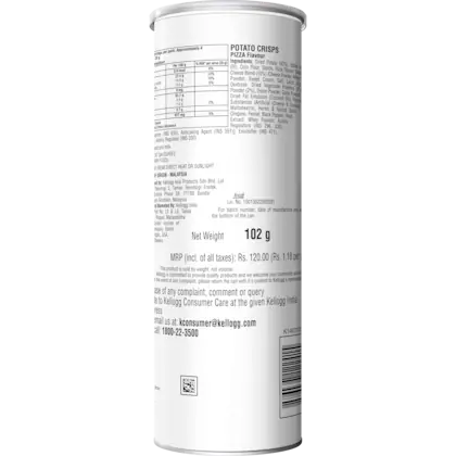 Pringles Pizza Potato Crisps, 102 g