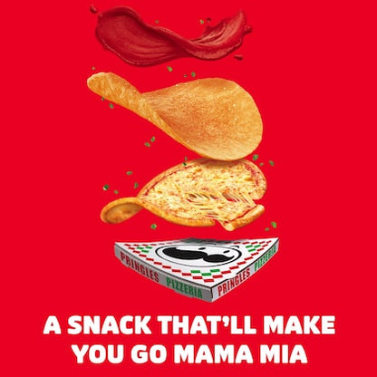 Pringles Pizza Potato Crisps, 102 g