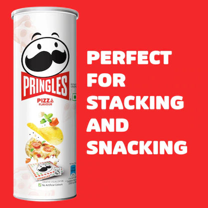 Pringles Pizza Potato Crisps, 102 g