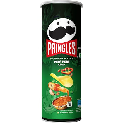 Pringles South African Style Peri Peri Potato Crisps, 102 g
