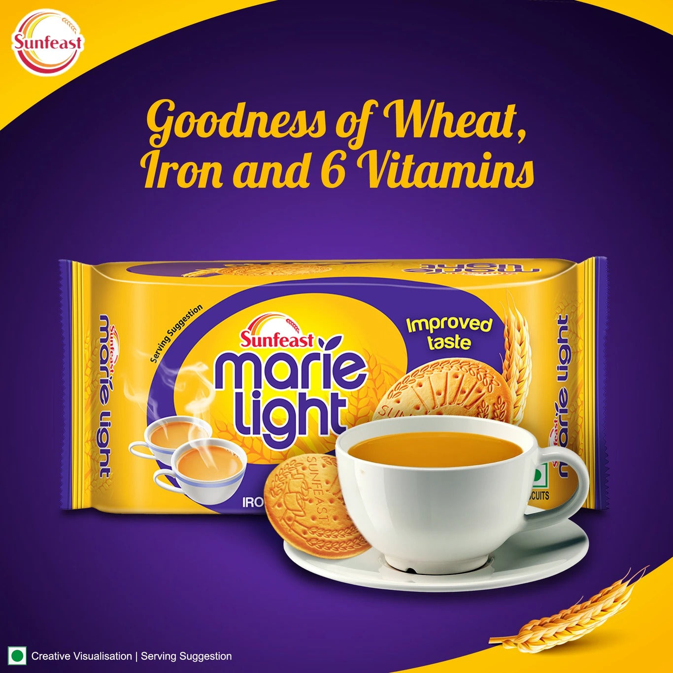 Sunfeast Marie Light Active Biscuits 215 g