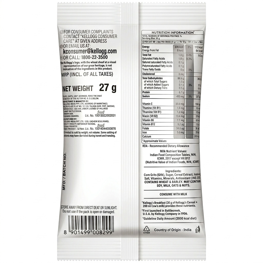 Kellogg's Corn Flakes, 27 g