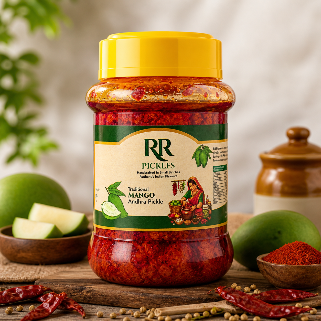 RR Traditional Mango Andhra Pickle 250g