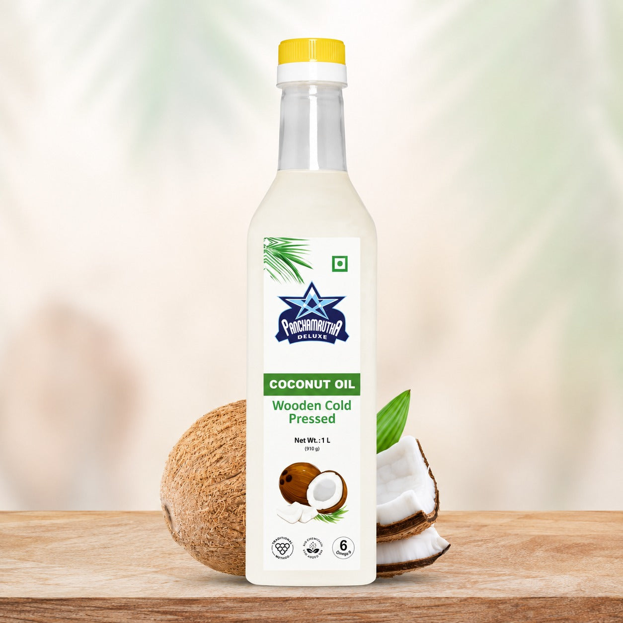 COCONUT OIL ಕೊಬ್ಬರಿ ಎಣ್ಣೆ COLD PRESSED, PANCHAMRUTHA DELUXE