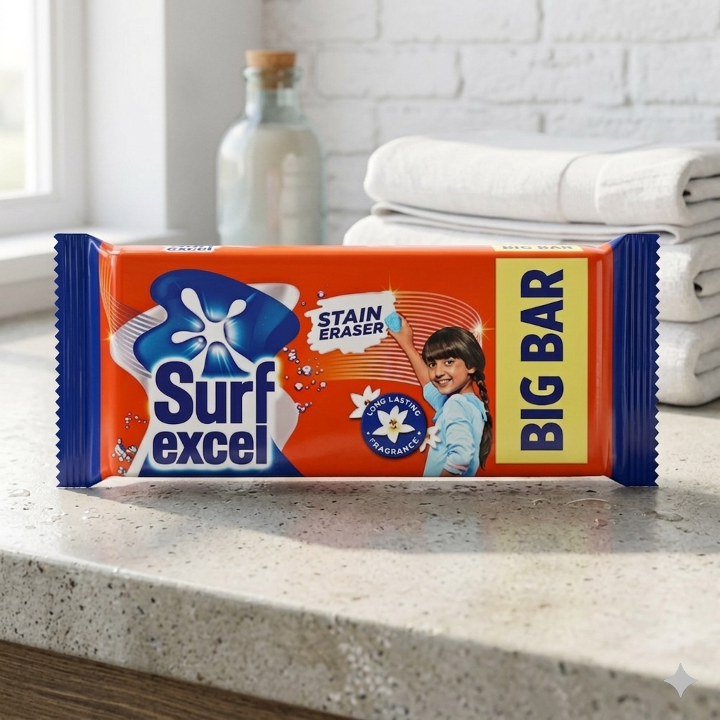 Surf Excel Stain Eraser Detergent Bar, 250 g