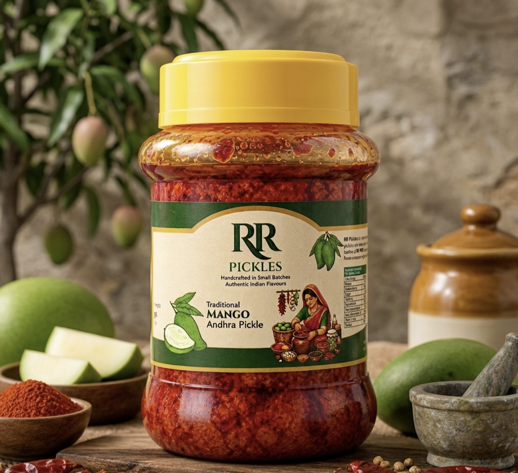 RR Traditional Mango Andhra Pickle 250g