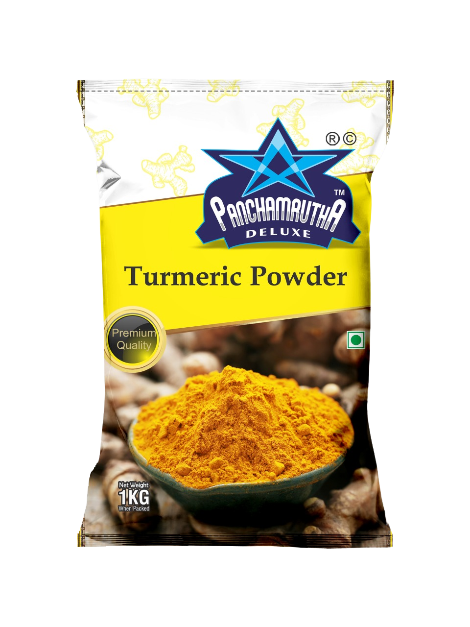 TURMERIC POWDER ಅರಿಶಿನ ಪುಡಿ, PANCHAMRUTHA DELUXE